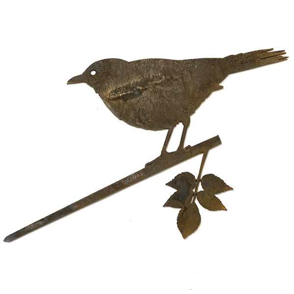 Amsel, Turdus merula, Metalbird