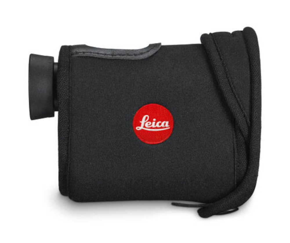 Nachtschwarzer Neopren-Cover für CRF Rangemaster von Leica