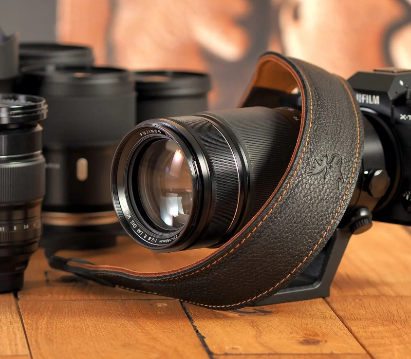 Trageriemen EDDYCAM 45 mm EASY-mode schwarz, Natur