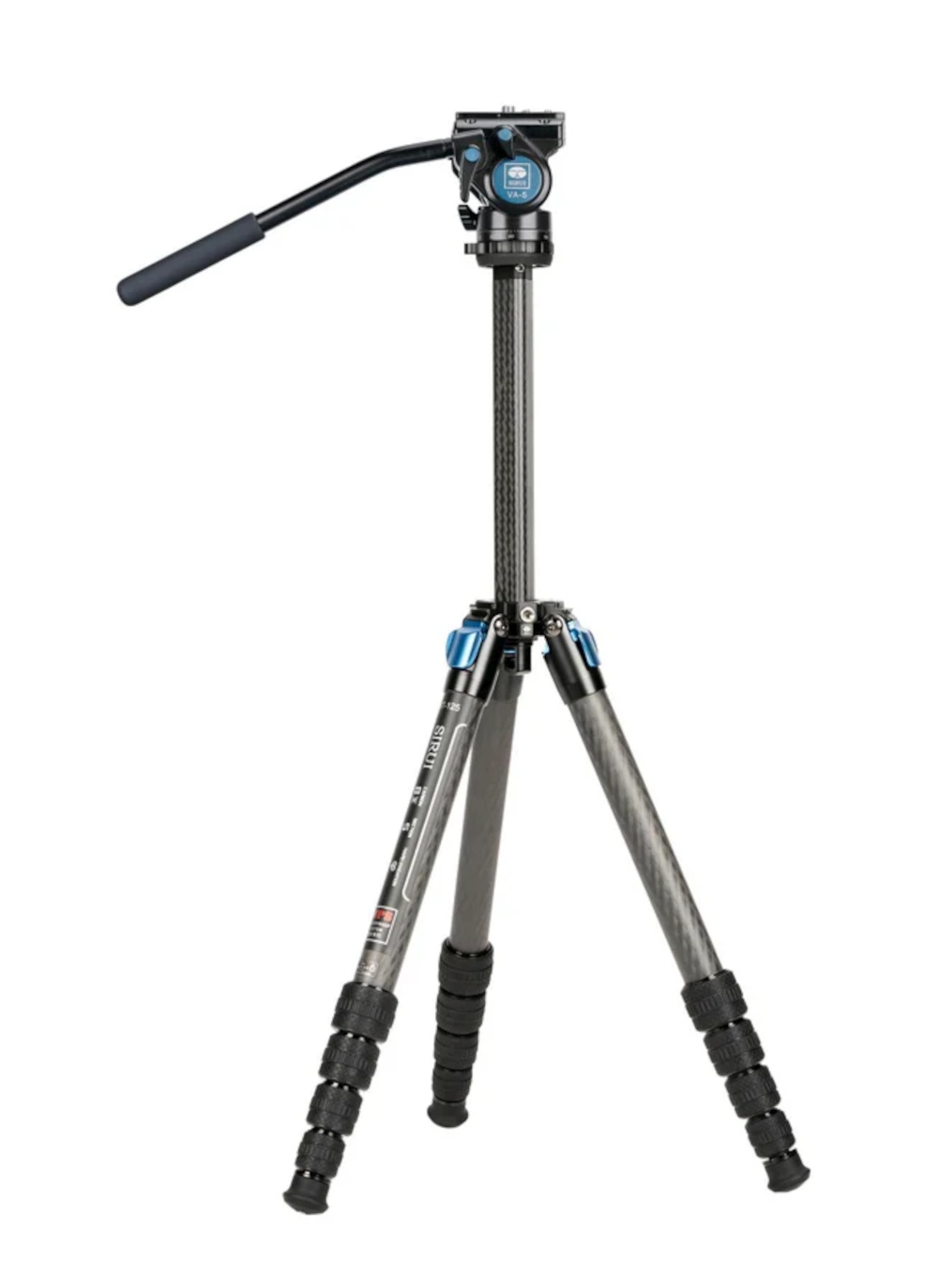 Traveler-Carbon-Stativ mit Videoneiger VA5 von Sirui