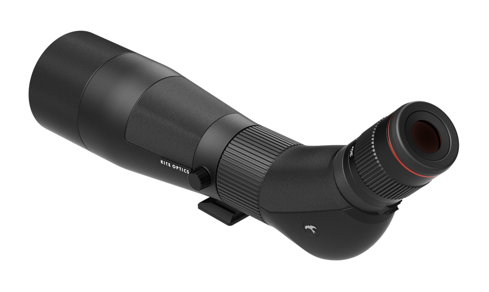 KITE SP 85HD Spektiv mit 30-60 WW Okular, Draufsicht Okularseits
