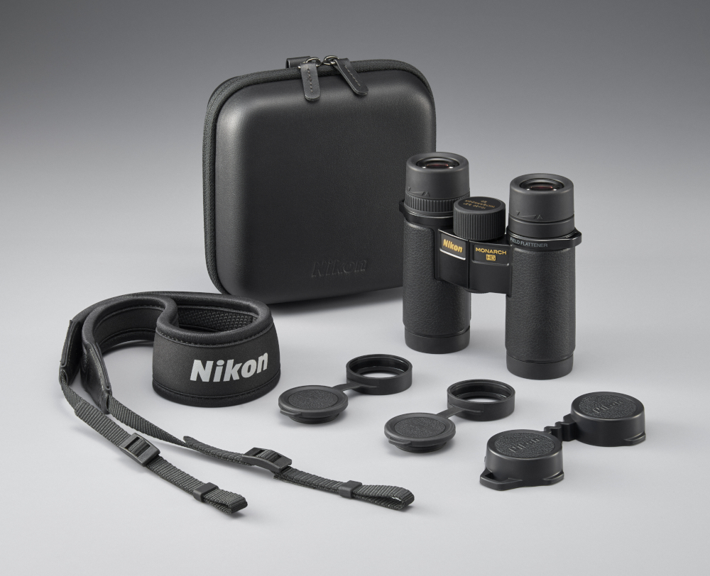 NIKON Monarch HG Fernglas, mögl. div. Zubehör