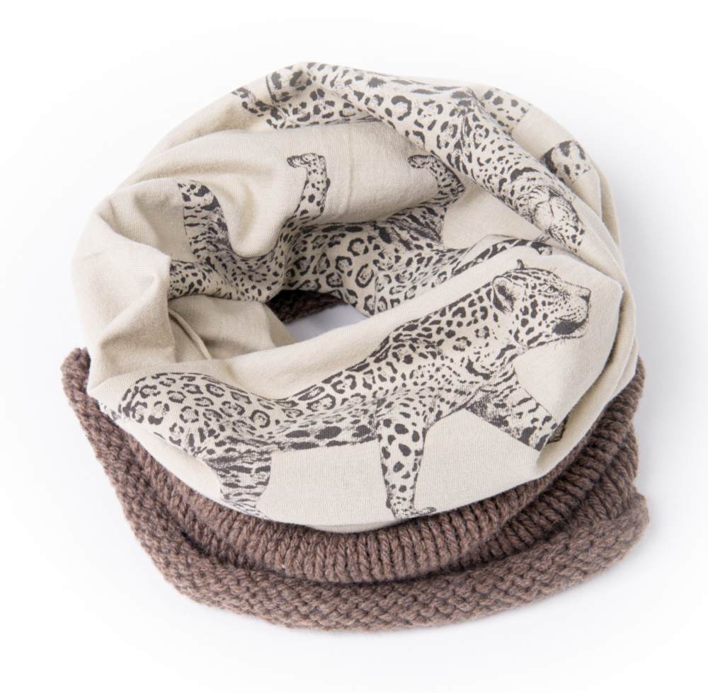 Giraffa Schlauchtuch Jaguar + Strick