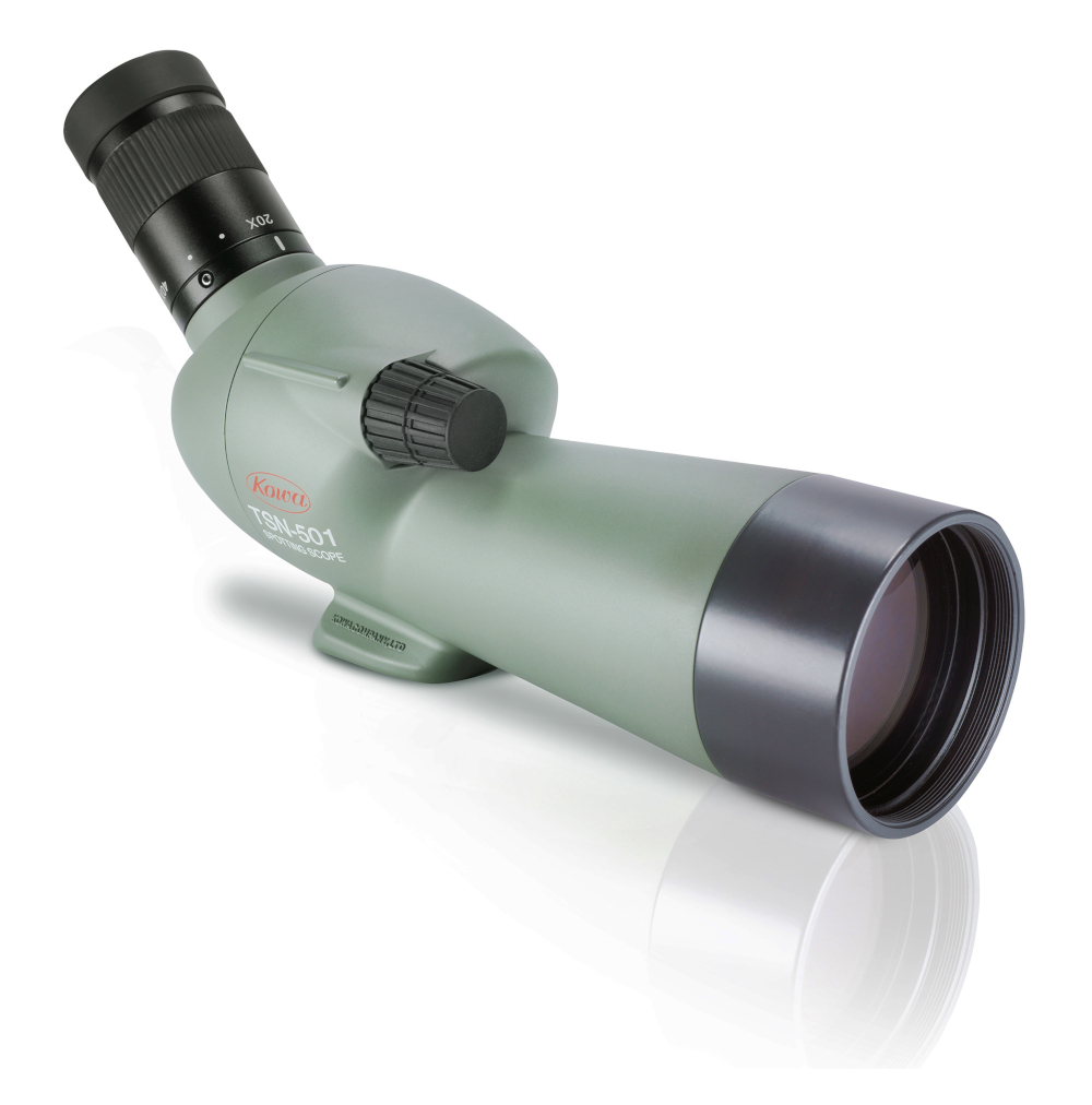 Kowa Optimed Spektiv, Winkel, mit 20-40x Okular TSN 500-Serie TSN-501