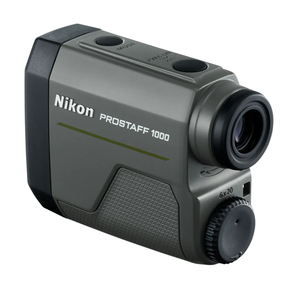 Prostaff 1000, Laser Entfernungsmesser, NIKON, seitliche Draufsicht links