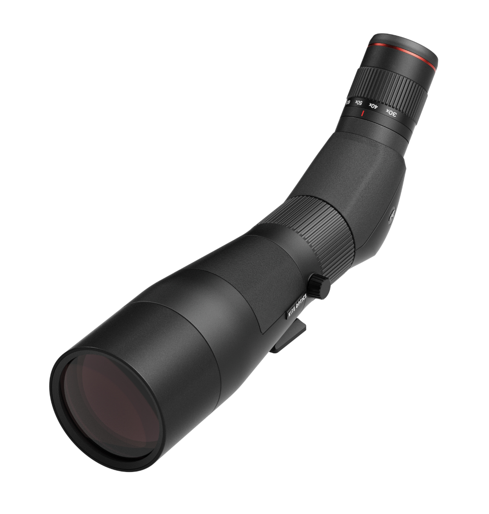 KITE SP 85HD Spektiv mit 30-60 WW Okular, Draufsicht Objektivseits