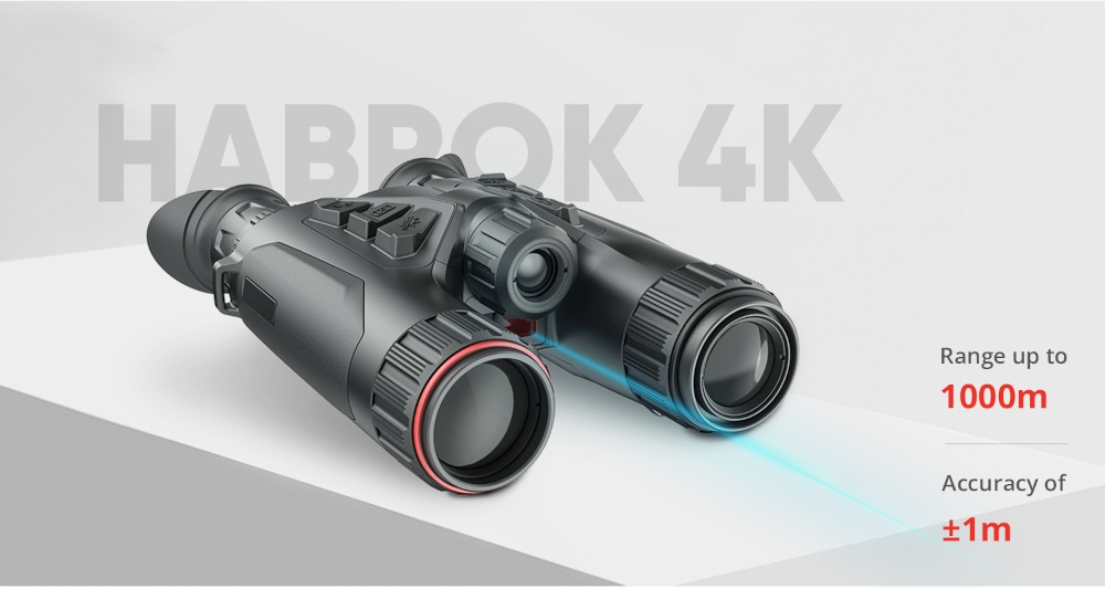 Habrok 4K HQ35L Wärmebildkamera von HikMicro , Lasermessweite