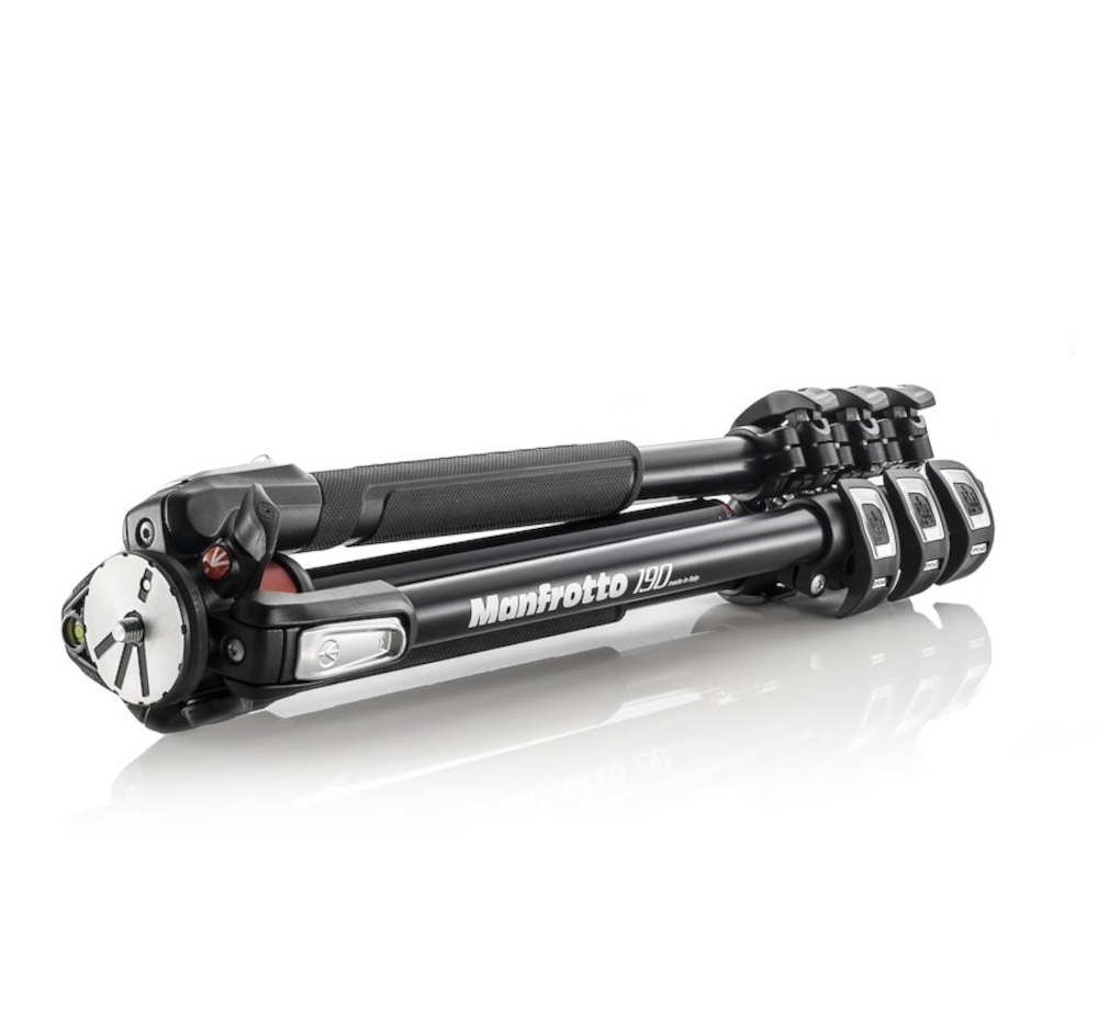 Manfrotto 190XPRO Alu Stativ QPL - zusammengeklappt