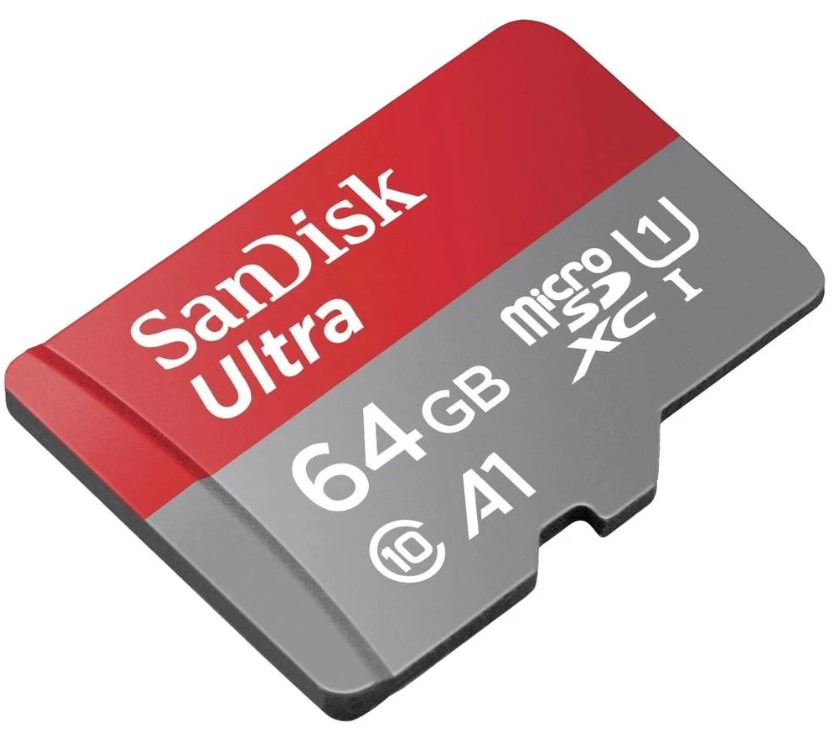SanDisk microSDXC Ultra 64GB (140MB/s A1 Cl. 10 UHS-I)