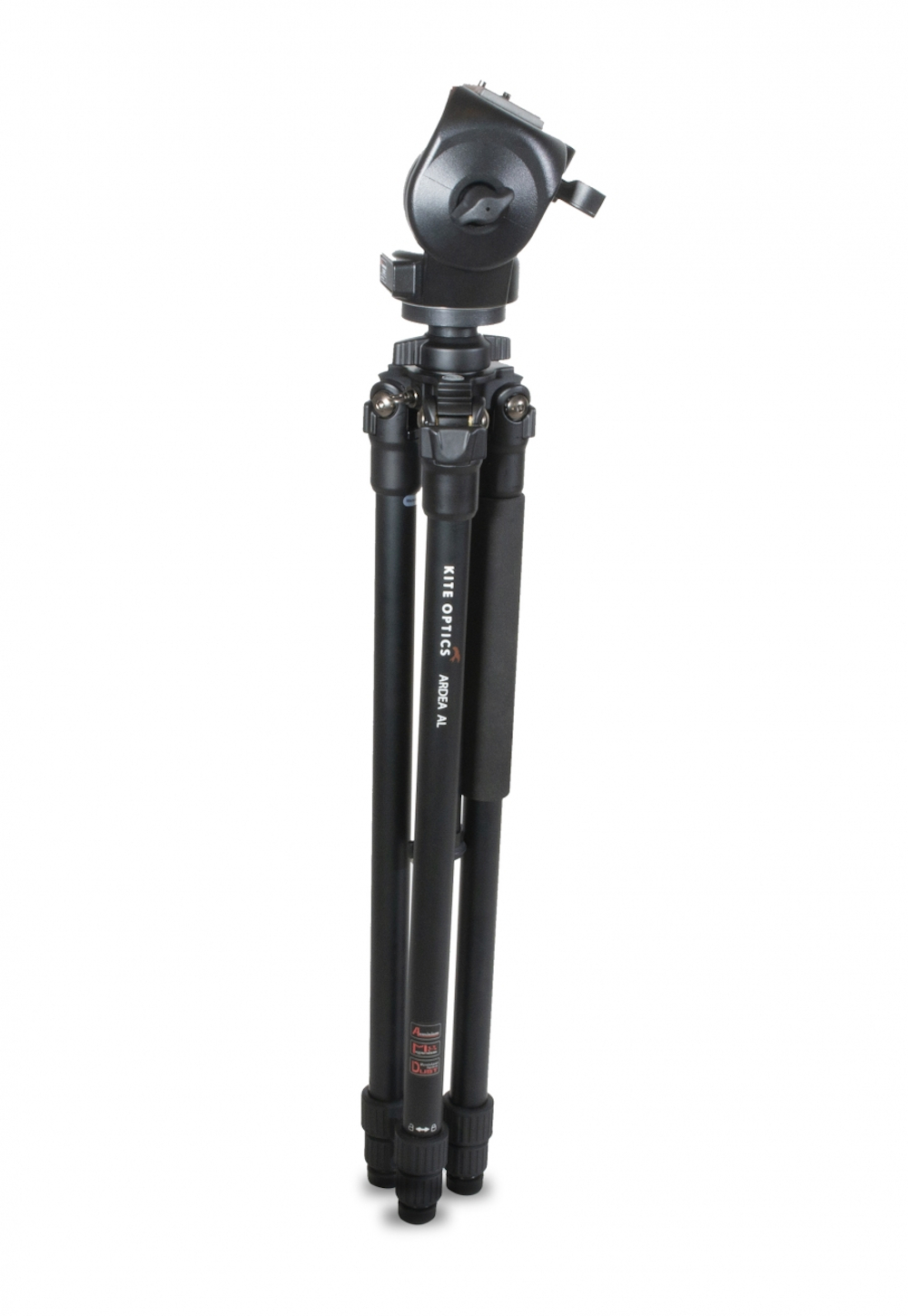 Kite Optics Stativ Ardea AL mit Video-Neiger Manfrotto 128RC