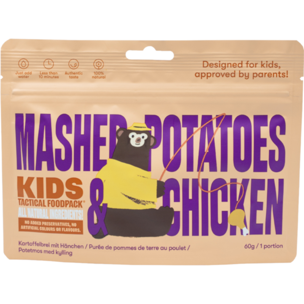 Gaiagames Tactical Foodpack Kids, Kartoffelbrei mit Hähnchen